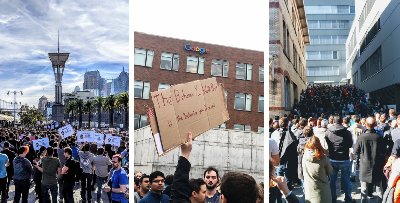 Cover image for Google Employees Stage Worldwide Protest