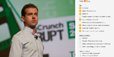 Cover image for Twitter CEO Reveals How to Improve Productivity with a 'Won't Do' List