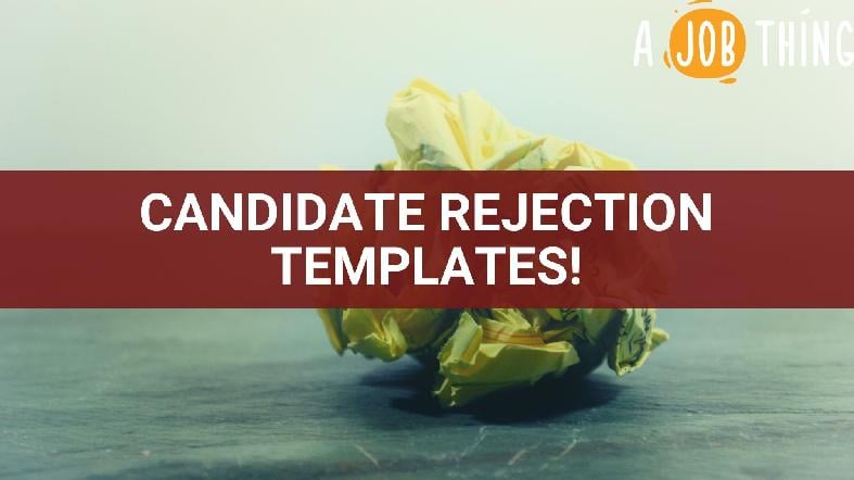 7 Candidate Rejection Email Templates For HR