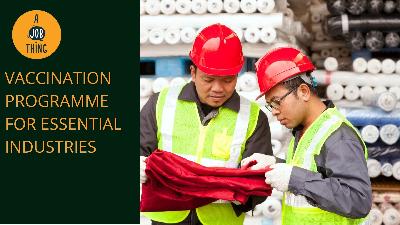 Cover image for Govt to Launch Vaccination Programme for Essential Industries