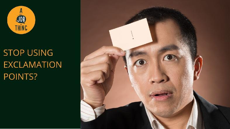 Should You Stop Using Exclamation Points in Your Email?