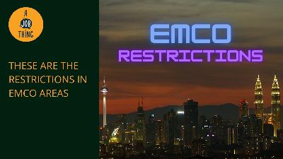 Cover image for Here Are the Restrictions for Areas Under EMCO