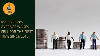 Cover image for Malaysians' Average Wages Decreased For the First Time Since 2010