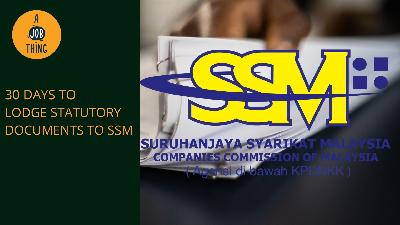 Cover image for Companies Must Lodge Statutory Documents to SSM Before Dec 31