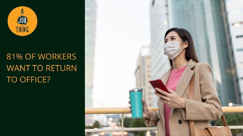 81% Of Malaysian Workers Want to Return to Office