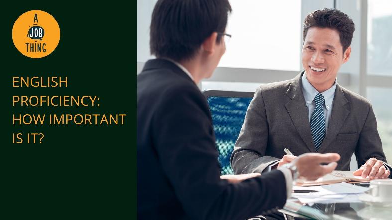 Employers Rank English as One of the Top Five Job Skills Required