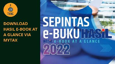 Cover image for You Can Now Download Hasil E-book at a Glance via MyTax