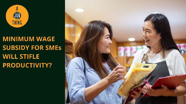 Is Minimum Wage Subsidy for SMEs a Good Idea?