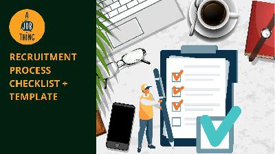 Cover image for Recruitment Process Checklist and Free Template