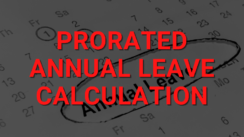 Effective Ways To Use Prorate Annual Leave Calculator