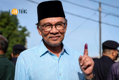 Cover image for GE15: Anwar will be sworn in today at 5pm as Malaysia's 10th PM 