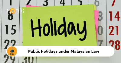 Cover image for Public Holidays under Malaysian Law