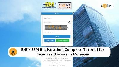 Cover image for EzBiz SSM Registration: Complete Tutorial for Business Owners in Malaysia
