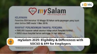 Cover image for mySalam 2025: Eligibility & Differences with SOCSO & EPF for Employers