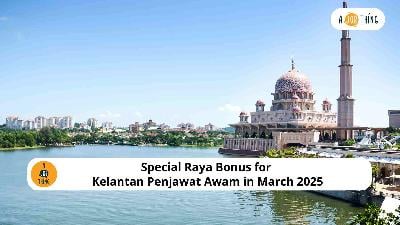 Cover image for Special Raya Bonus for Kelantan Penjawat Awam in March 2025